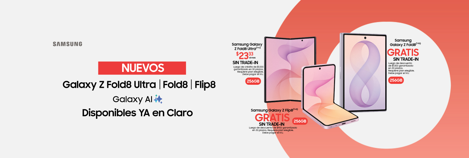 Galaxy: Disponibles ya en Claro